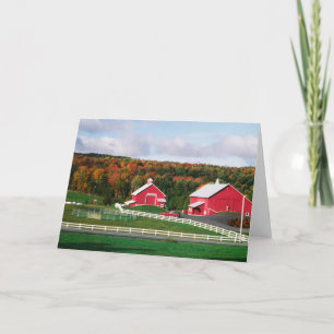 A farm in Vermont near Peacham. RELEASE Card