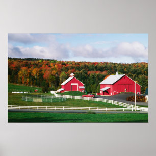 A farm in Vermont near Peacham. RELEASE Poster