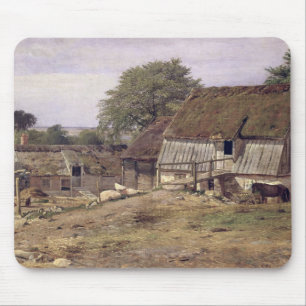 A Farmhouse in Sweden, 1834 Mouse Pad