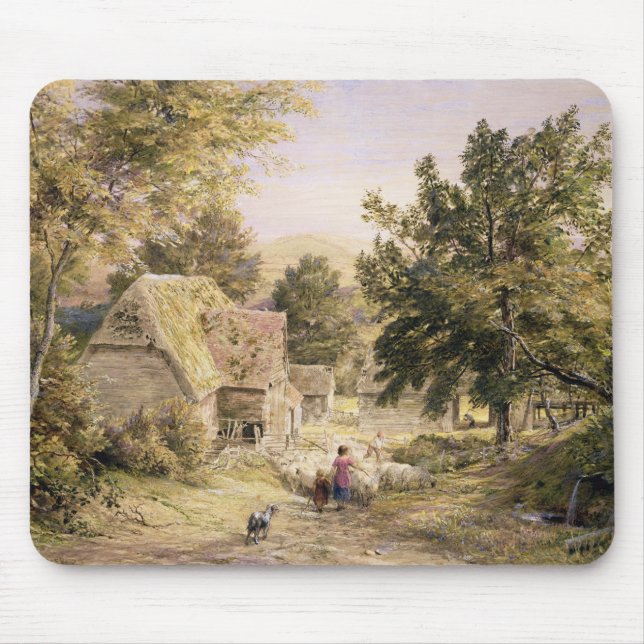 A Farmyard near Princes Risborough, 1845/6 (w/c on Mouse Pad (Front)