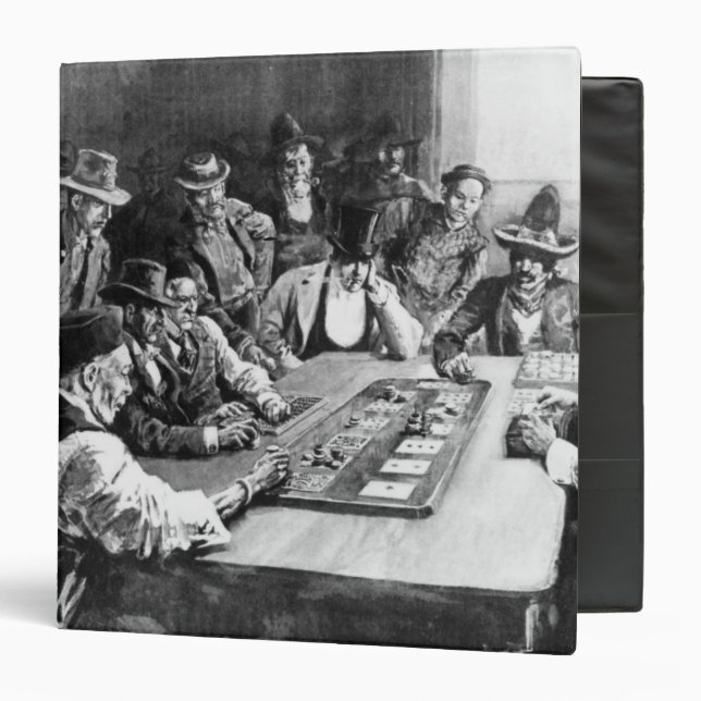A Faro Game at El Paso Binder (Front/Inside)