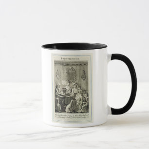 A Father Reading to his Family by Candlelight, eng Mug