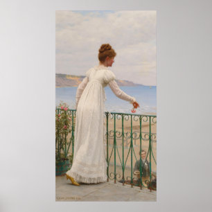 A Favour - Edmund Blair Leighton Poster