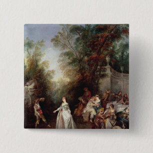 A Feast 2 Inch Square Button