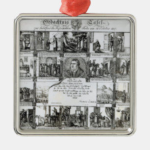 A Feast to Celebrate the Reformation Metal Ornament