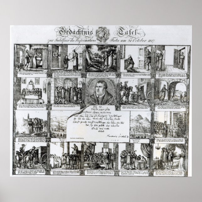 A Feast to Celebrate the Reformation Poster (Front)