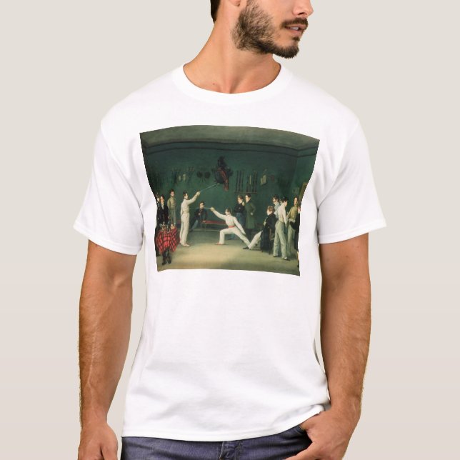 A Fencing Scene, 1827 T-Shirt (Front)