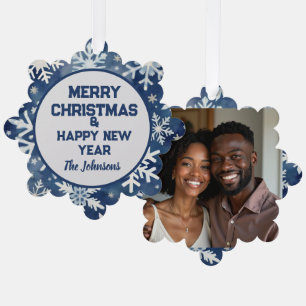 A Festive and Personalized Keepsake:Photo Ornament Card