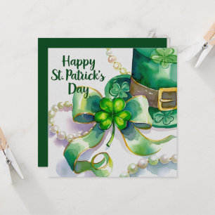 A festive St. Patrick’s Day design Card