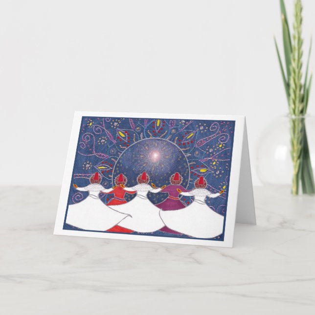 A Festive Whirl Card (Front)