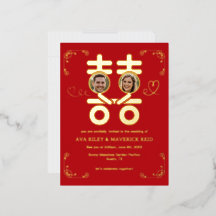 carte postale d'invitation en papier alu toujours