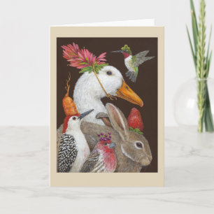 "A Few Good Friends" greeting card