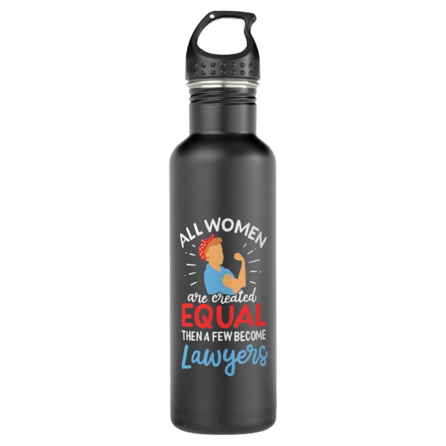 A Few Women Become Lawyers 710 Ml Water Bottle (Front)