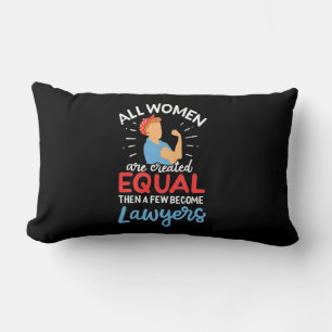 A Few Women Become Lawyers Lumbar Pillow