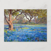 A Field of Bluebonnets at Alamo Heights, 1919