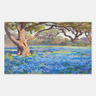 A Field of Bluebonnets at Alamo Heights, 1919 Sticker