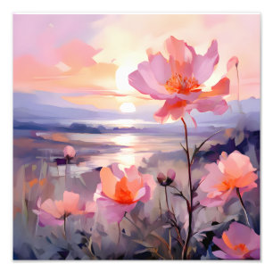 A Field of Dreams in Pink Photo Print