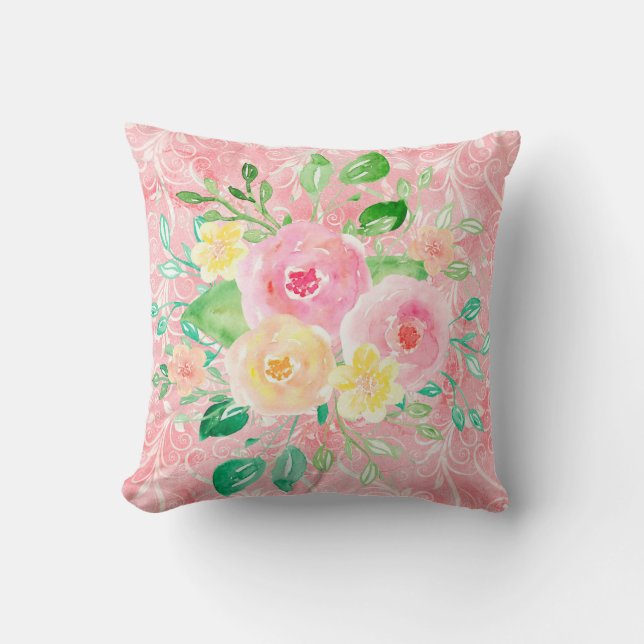 A Field of Dreams Throw Pillow (Front)