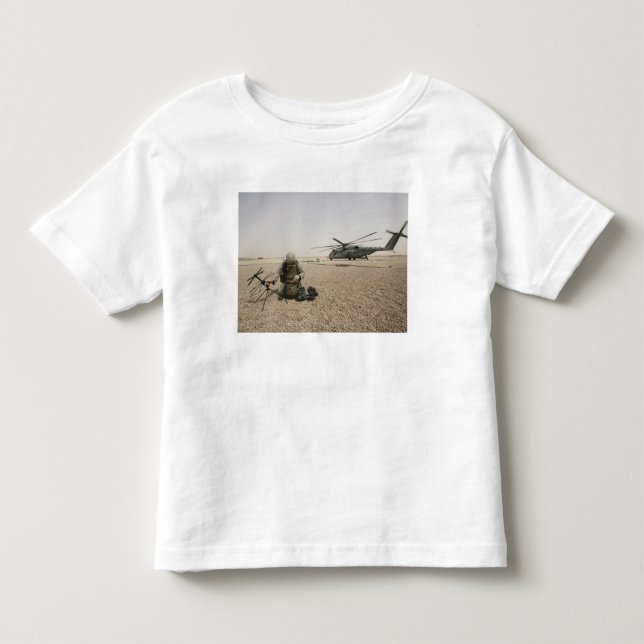 A field radio operator toddler t-shirt (Front)