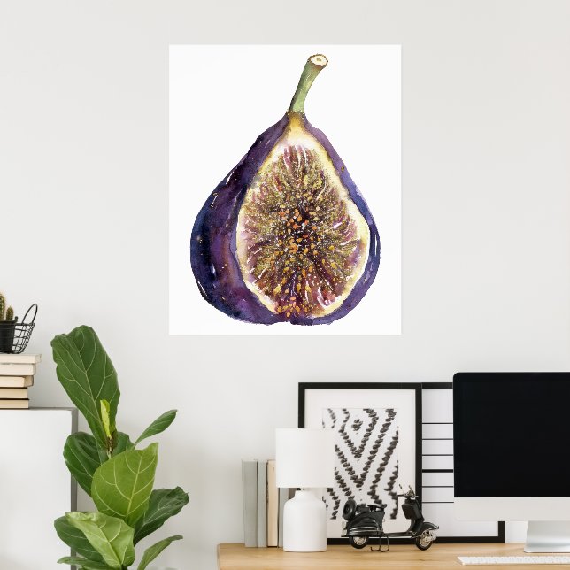 A Fig Painting Poster (Home Office)