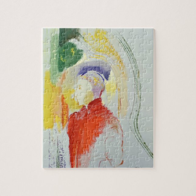 A Figure (w/c on paper) Jigsaw Puzzle (Vertical)