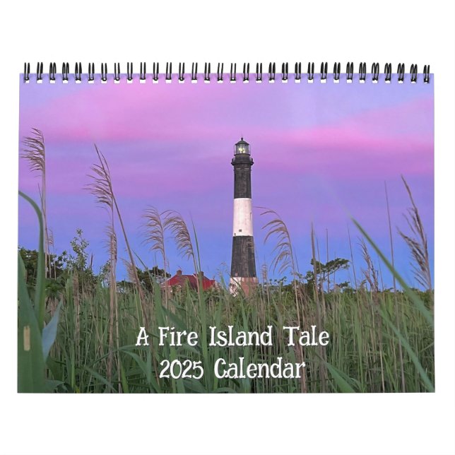 A Fire Island Tale 2025 Calendar  (Cover)