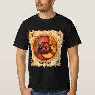 A Firefighter Yin Yang T-Shirt