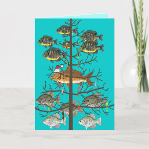 A Fish Christmas Holiday Card