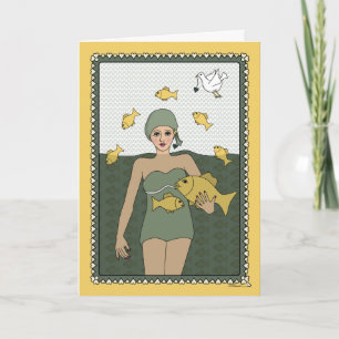 A Fish Out of Water_C_Greeting Card