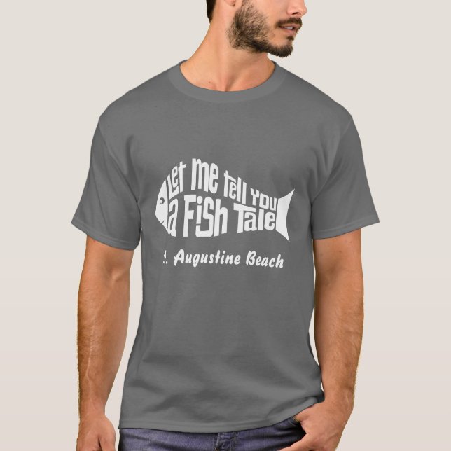 A Fish Tale Customized T-Shirt (Front)
