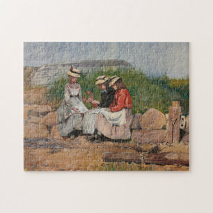 A Fisherman’s Daughter   Winslow Homer Jigsaw Puzzle