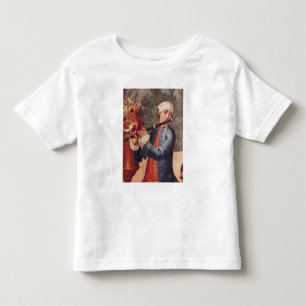 A Flautist, detail from a screen Toddler T-shirt