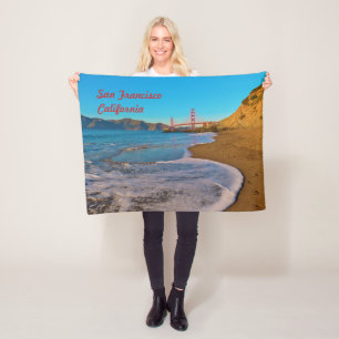 a fleece blanket