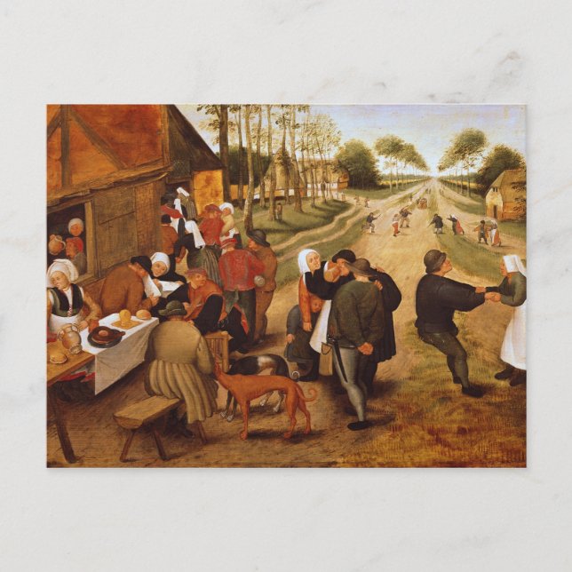 A Flemish Kermesse Postcard (Front)