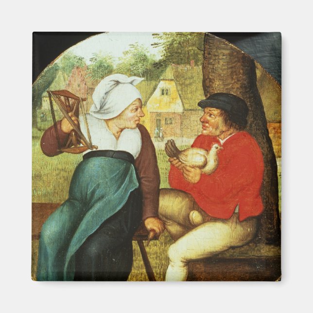 A Flemish Proverb Magnet (Front)