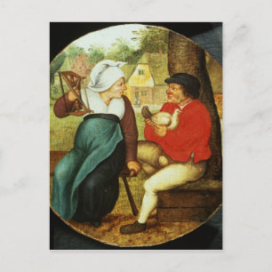 A Flemish Proverb Postcard