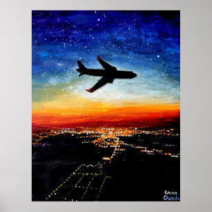A flight to Timisoara Poster