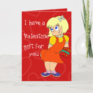 A Flirty Valentine Holiday Card