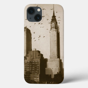 A flock of birds flying iPhone 13 case