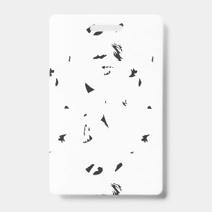 A flock of birds flying in the sky. badge