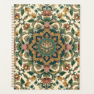 A Floral Mandala Pattern Planner