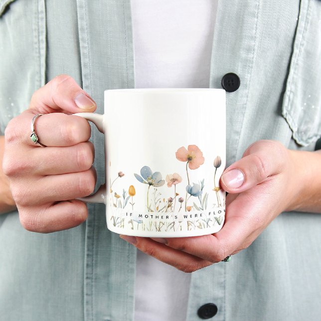 A Floral Touch to Coffee Mornings: Mom Gift Mug (Creator Uploaded)