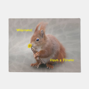 A Flower for You Door Mat