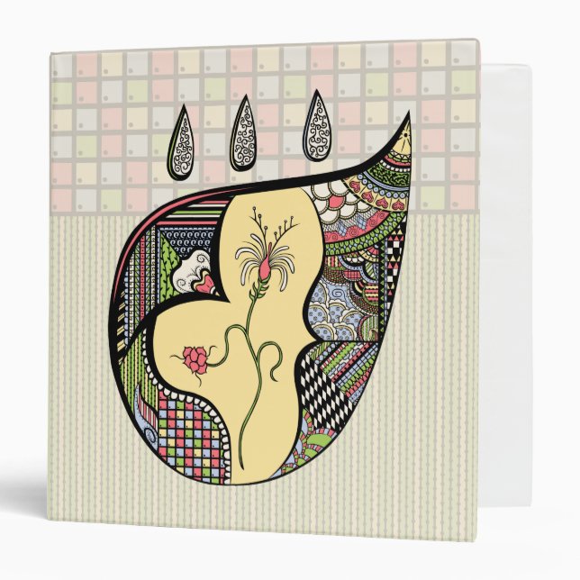 A Flower Within Binder (Front/Inside)