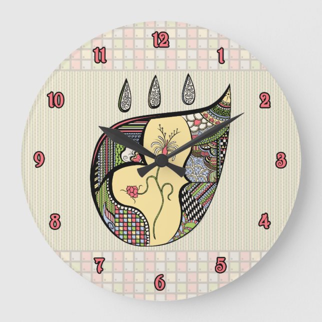 A Flower Within Clock (Front)