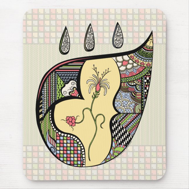 A Flower Within Mousepad (Front)