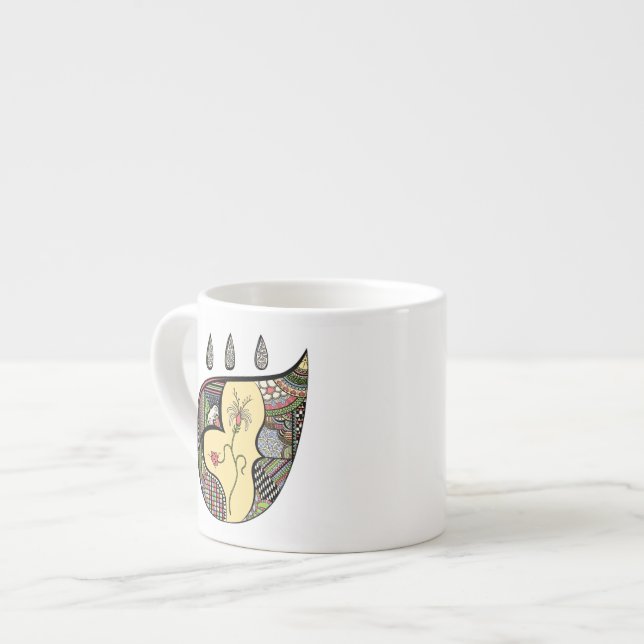 A Flower Within Specialty Mug (Front Left)