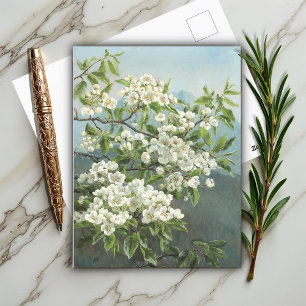 A Flowering Pear Tree, Christensen 1891  Postcard