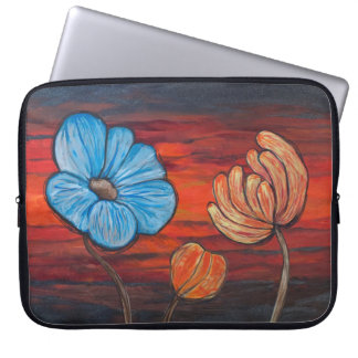 A flowery day to put a computer away laptop sleeve