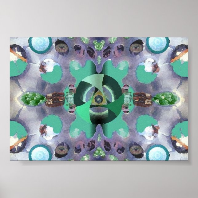 A Fly's Eye During Visions Poster (Front)